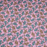 3 Metres Floral Daisy Dress-Rayon 45" Wide Pink - Pound A Metre