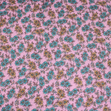 Pound A Metre 3 Metres 3 Metres Floral Daisy Dress-Rayon 45" Wide Pink