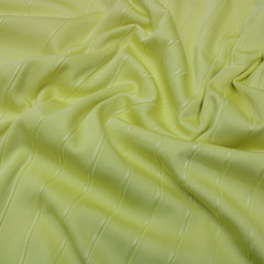 3 Metres Heavy Ribbed Jersey - 45" Wide Yellow - Pound A Metre