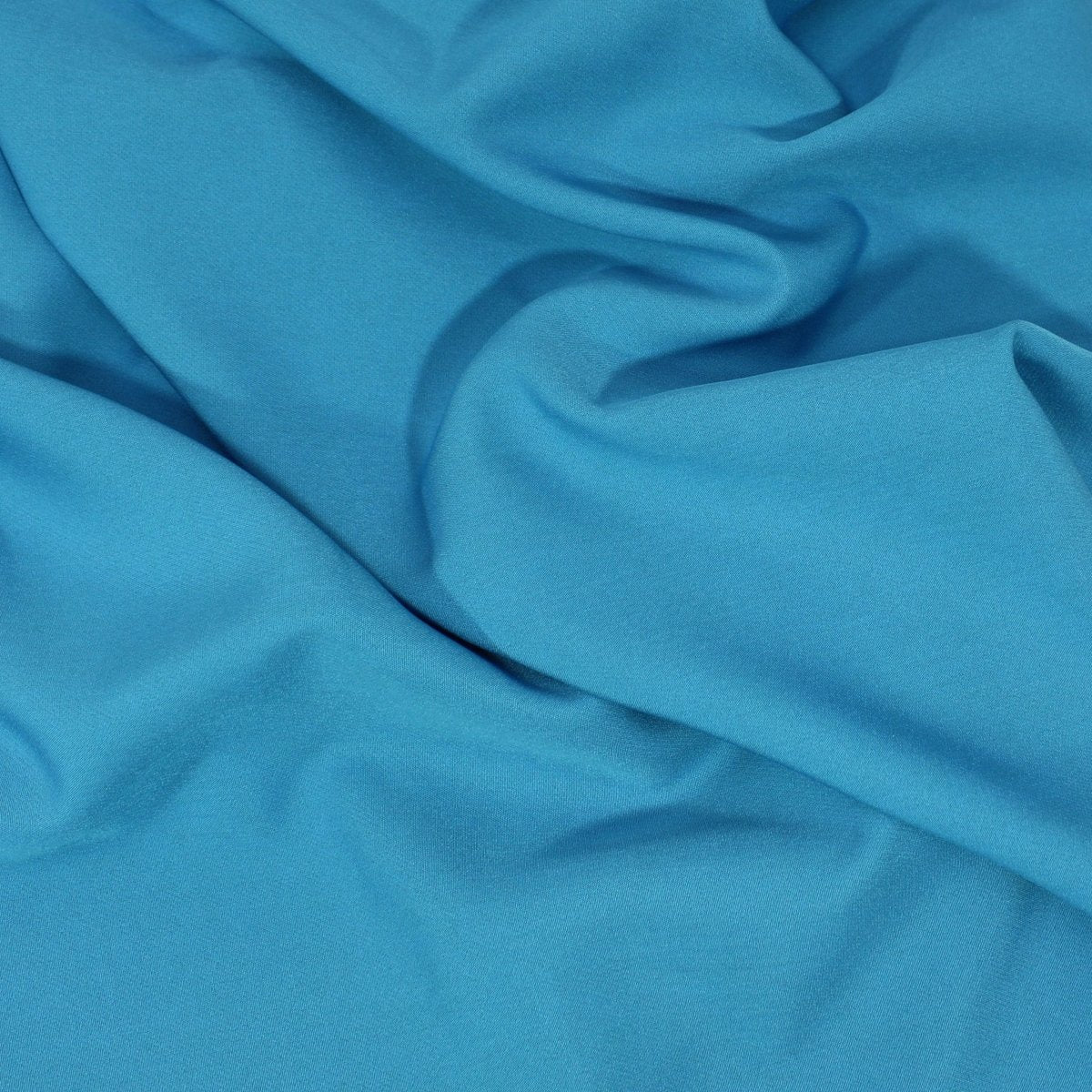 3 Metres Heavy Stretch Panama 55" Wide - Turquoise - Pound A Metre