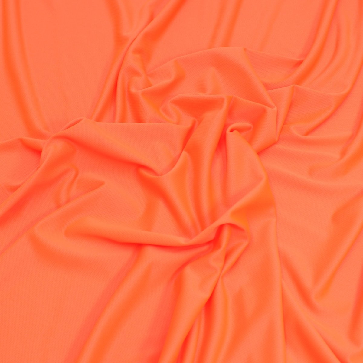 3 Metres Light Textured Sport Jersey 55" Wide illuminous orange - Pound A Metre
