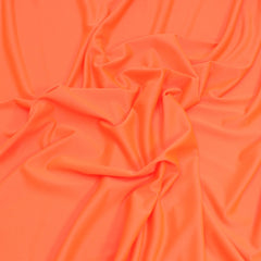 3 Metres Light Textured Sport Jersey 55" Wide illuminous orange - Pound A Metre