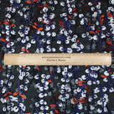 Pound A Metre 3 Metres 3 Metres Luxury Detailed Bridal Lace Fabric - 55" Wide Black