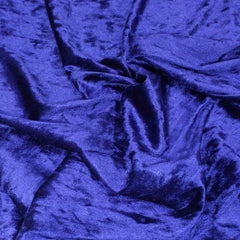 3 Metres Luxury Soft Dress-Velvet 55" Wide Royal Blue - Pound A Metre