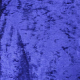Pound A Metre 3 Metres 3 Metres Luxury Soft Dress-Velvet 55" Wide Royal Blue