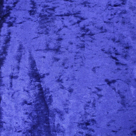 Pound A Metre 3 Metres 3 Metres Luxury Soft Dress-Velvet 55" Wide Royal Blue