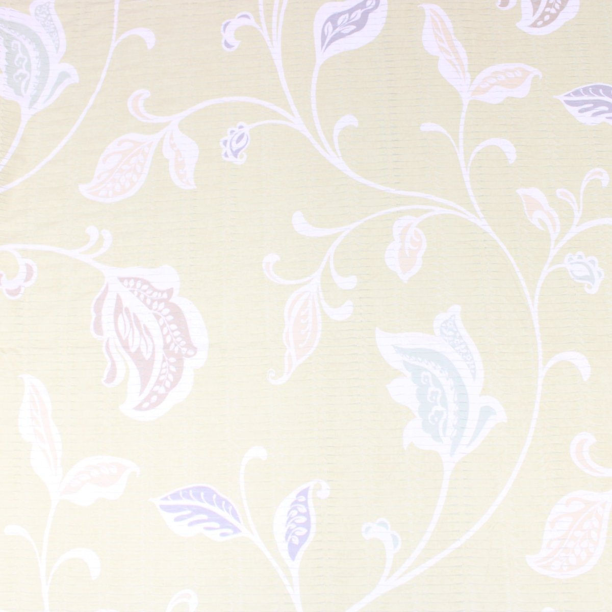 3 Metres Luxury Vintage Print Dobby Jersey 60" Pale Yellow - Pound A Metre