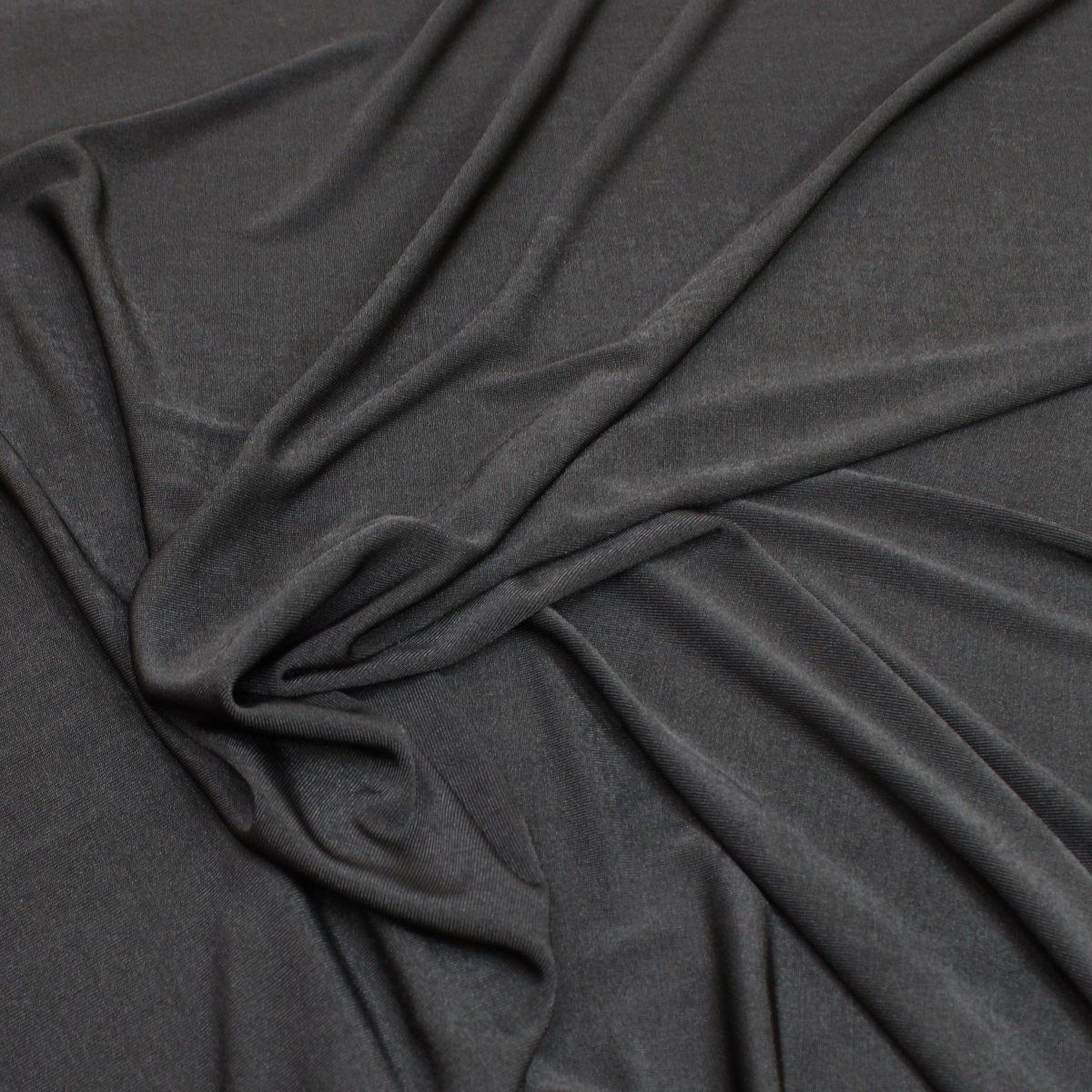 3 Metres Medium Slinky Jersey 55" Wide Black - Pound A Metre