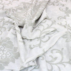 3 Metres Mesh Jersey 40" Wide Grey Baroque - Pound A Metre