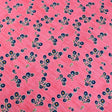 3 Metres Premium 100% Cotton 'Blossam Gold - Berry Branch - Strawberry Red' - Pound A Metre