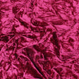 Pound A Metre 3 Metres 3 Metres Premium Crushed Stretch Velvet 55" Wide Cranberry Red