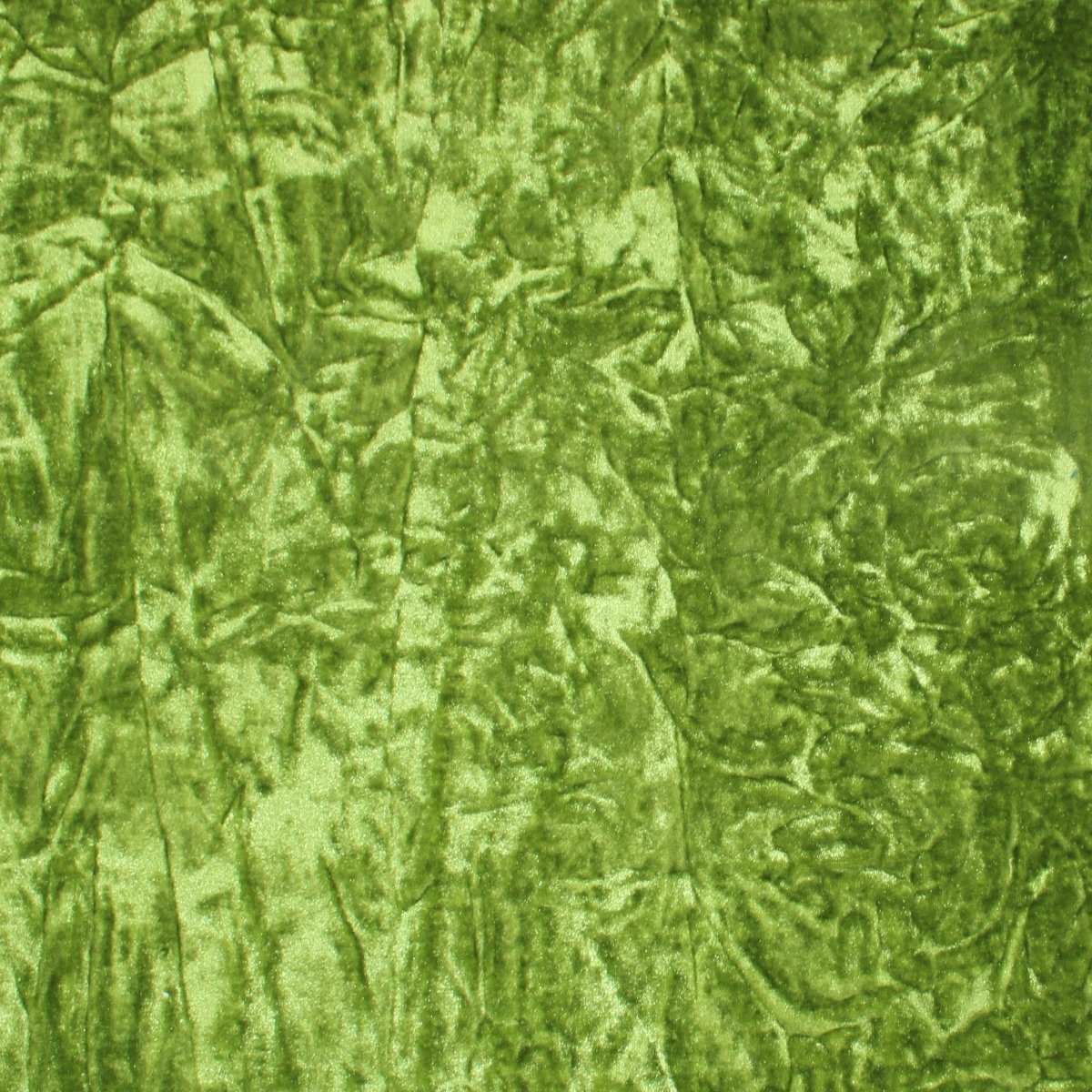 3 Metres Premium Crushed Stretch Velvet 55" Wide Green - Pound A Metre