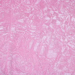 3 Metres Premium Crushed Stretch Velvet 55" Wide Pink - Pound A Metre