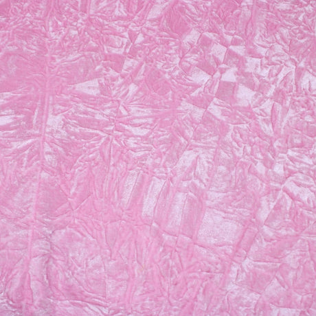 Pound A Metre 3 Metres 3 Metres Premium Crushed Stretch Velvet 55" Wide Pink