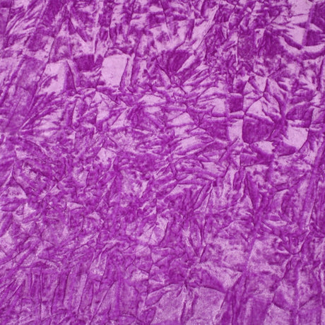 Pound A Metre 3 Metres 3 Metres Premium Crushed Stretch Velvet 55" Wide Purple