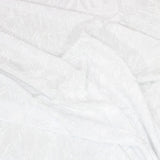 Pound A Metre 3 Metres 3 Metres Premium Crushed Stretch Velvet 55" Wide White