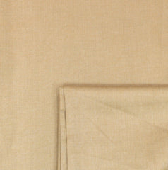 3 Metres Premium Quality Viscose Blend Suiting Fabric 55" Wide Golden Beige - Pound A Metre