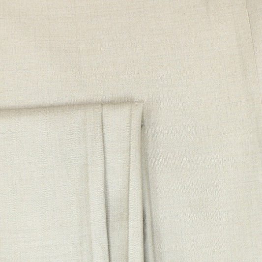 3 Metres Premium Quality Viscose Blend Suiting Fabric 55" Wide Oatmeal - Pound A Metre