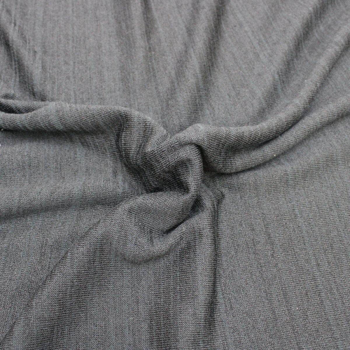3 Metres Premium Soft Summer-Knit Jersey 55" Wide Black - Pound A Metre