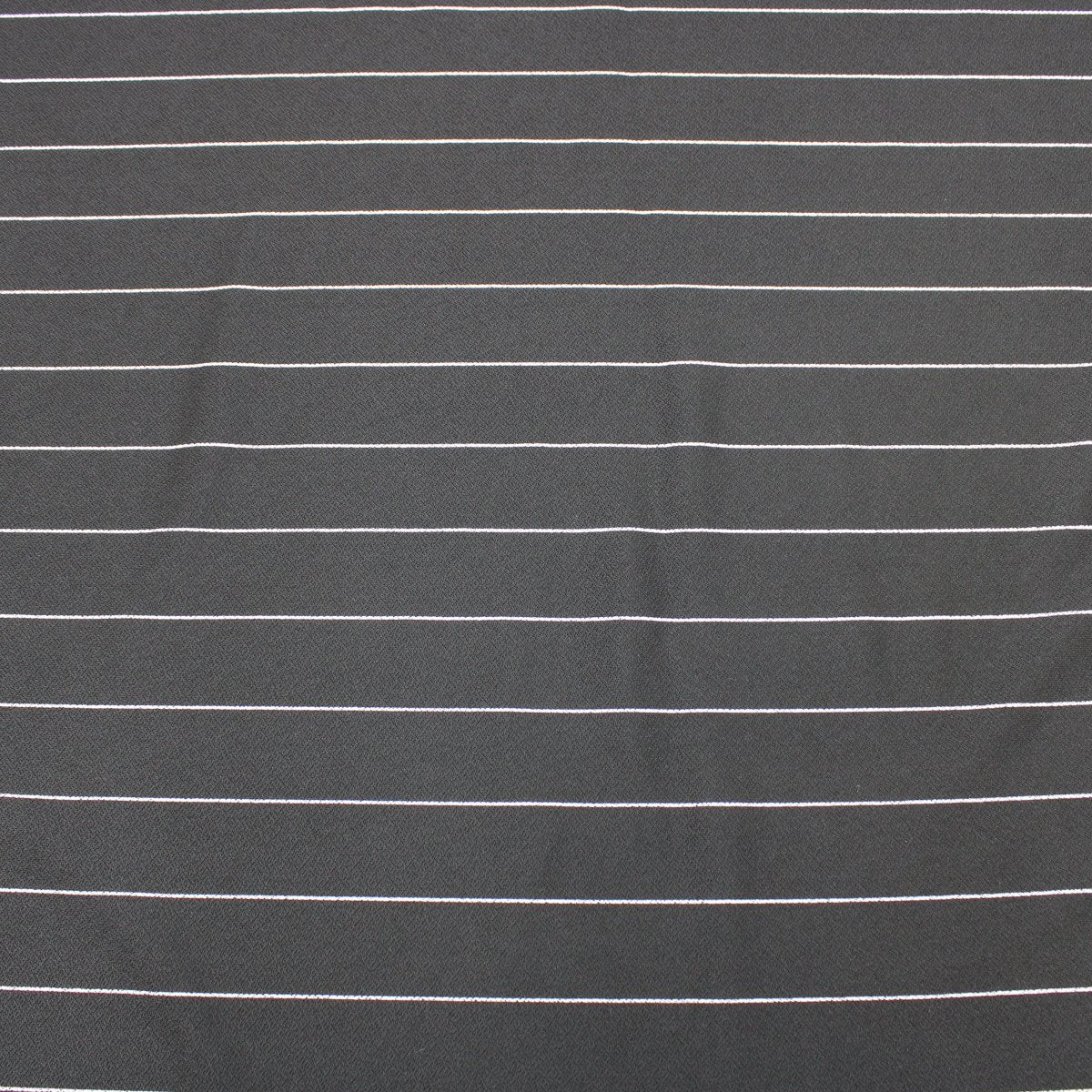 3 Metres Premium Textured Striped Jersey 55" Black - Pound A Metre