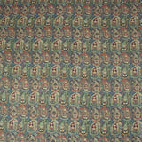 Pound A Metre 3 Metres 3 Metres Printed Cashmere Effect Crepe Fabric- 45" Wide (Blue Aztec)