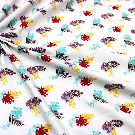 3 Metres Printed Digital Quilting Cotton, 'Tropical' - 45" Wide - Pound A Metre
