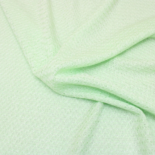 3 Metres Quality Light-Weight Benjamin Knit Jersey - 55" Wide Pastel Green - Pound A Metre