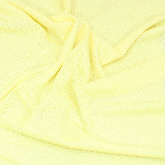3 Metres Quality Light-Weight Benjamin Knit Jersey - 55" Wide Pastel Yellow - Pound A Metre