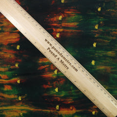 3 Metres Quality Pure Silk Fabric - Yellow Tones - 39" Wide - Pound A Metre