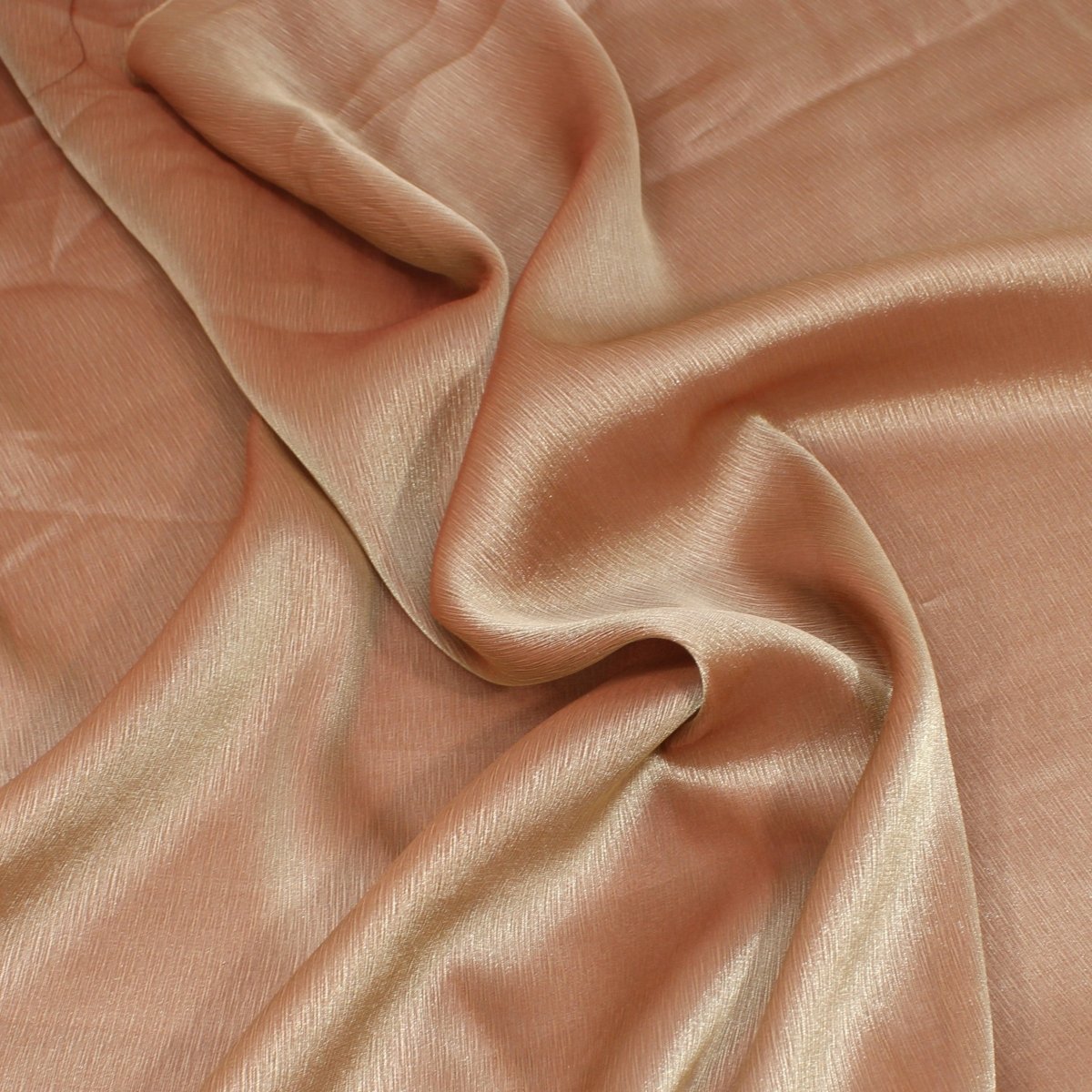 3 Metres Raw Silk Effect Organza 55" Wide Red - Pound A Metre