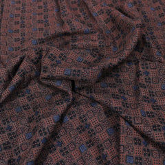 3 Metres Retro Dress-Rayon 45" Wide Garnet Red - Pound A Metre