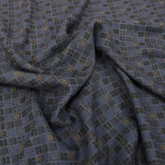 3 Metres Retro Dress-Rayon 45" Wide Midnight Blue - Pound A Metre