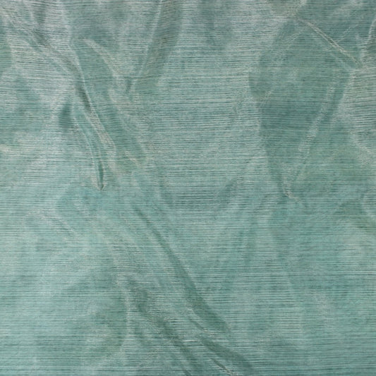 3 Metres Sheer Silk Effect Essential Organza 55" Wide Green - Pound A Metre