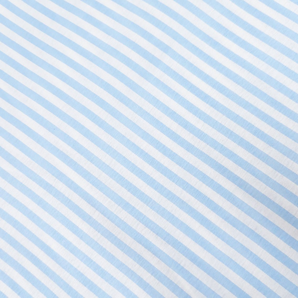 3 Metres Soft Cotton Feel Jersey- Baby Blue Stripe 55" - Pound A Metre