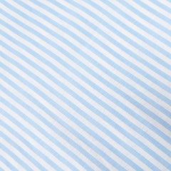 3 Metres Soft Cotton Feel Jersey- Baby Blue Stripe 55" - Pound A Metre