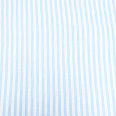 3 Metres Soft Cotton Feel Jersey- Baby Blue Stripe 55" - Pound A Metre