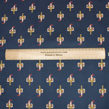 3 Metres Soft Drape Royalty Viscose 55" Blue Bird Grey - Pound A Metre