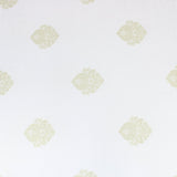 Pound A Metre 3 Metres Soft Fashion Floral Ribbed Jersey - 55" Pale Grey