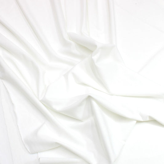3 Metres Soft French Terry Jersey - 55" Wide Ivory - Pound A Metre