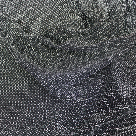 Pound A Metre 3 Metres 3 Metres Sparkle Moonlight Body-Suit Jersey 55" Wide Silver Grey