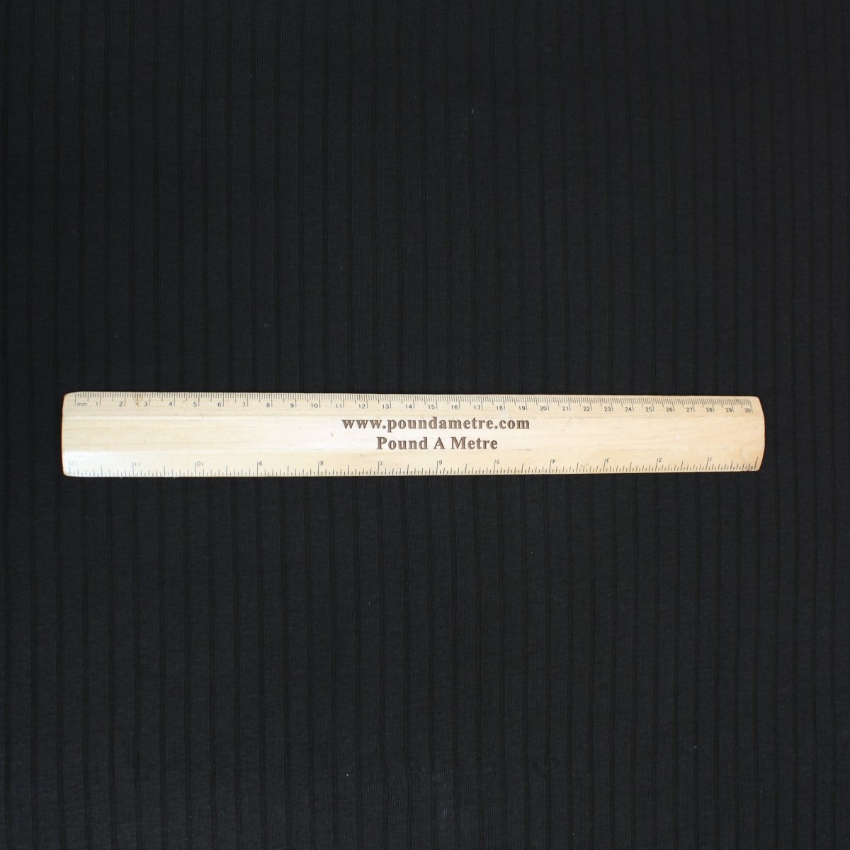 3 Metres Suiting Large Ribbed Jersey 55” Wide Brown - Pound A Metre
