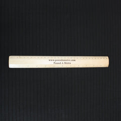 3 Metres Suiting Large Ribbed Jersey 55” Wide Brown - Pound A Metre