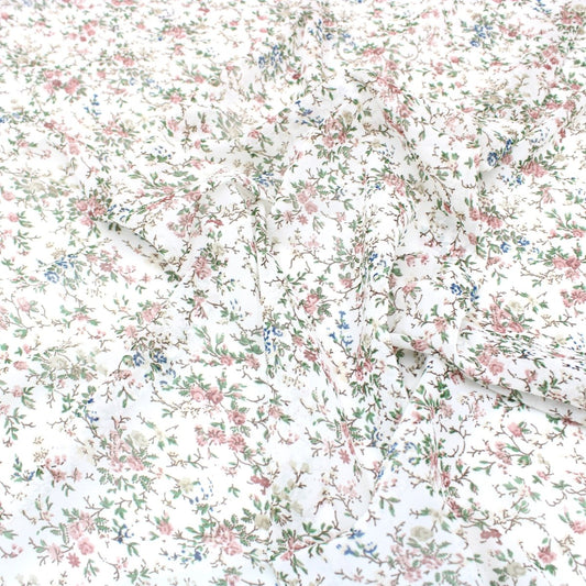 3 Metres Summer Serene Chiffon 55" Blossom - Off White - Pound A Metre