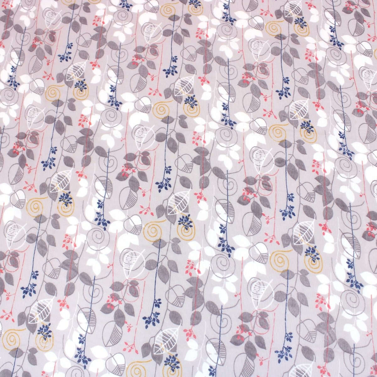 3 Metres Summer Serene Chiffon 55" Wide Flower Garden- Dusky - Pound A Metre