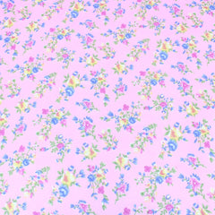 3 Metres Summer Serene Chiffon 55" Wide Island Blooms - Pink - Pound A Metre
