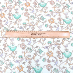 3 Metres Summer Serene Chiffon 55" Wide Liberty - Pastel Green - Pound A Metre