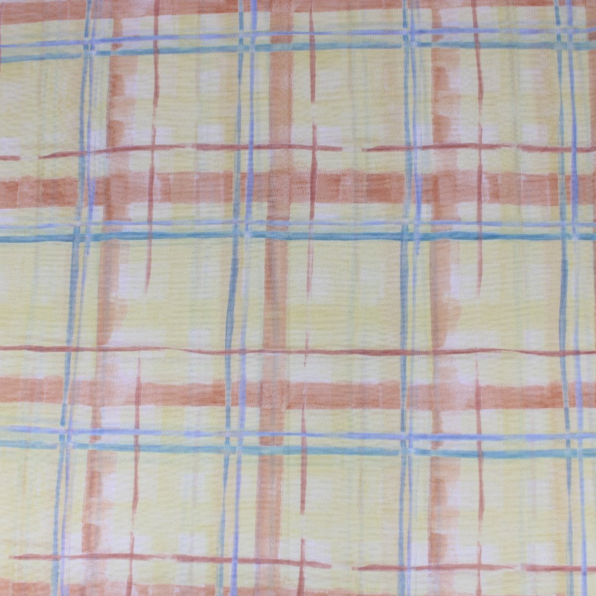 3 Metres Super Light-Weight Chequered Mesh Jersey 55" Wide Pale Beige - Pound A Metre