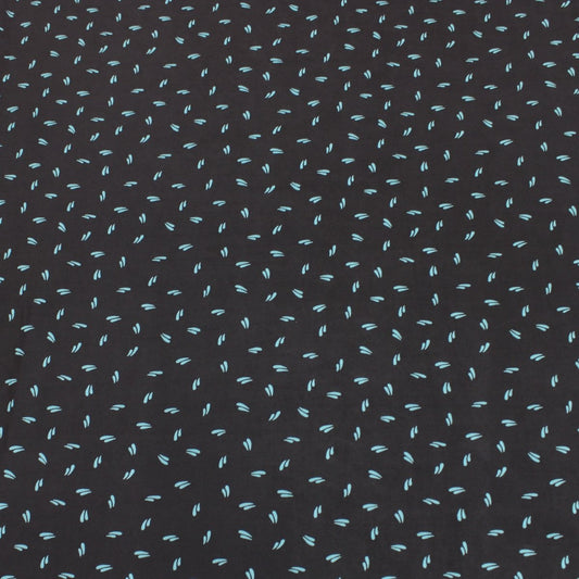 3 Metres Super Soft Durable Poly-Jersey - 55" Wide Black - Pound A Metre