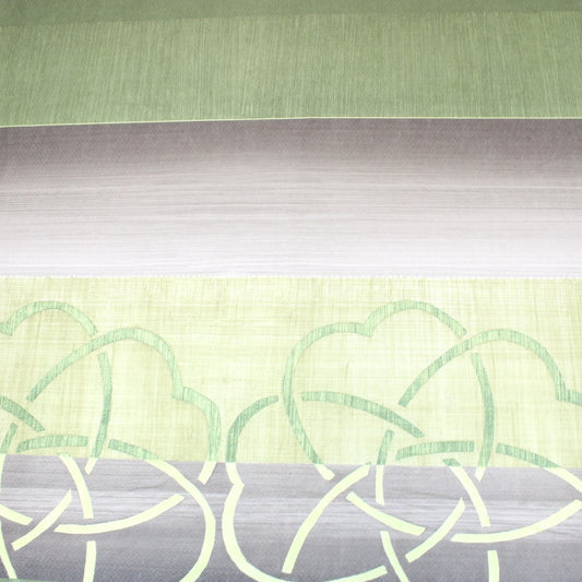 3 Metres Super Soft Floral Poly-Jersey - 55" Wide Green - Pound A Metre