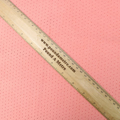 3 Metres Super Soft Luxury Embossed Suede Jersey 60" Coral Pink - Pound A Metre